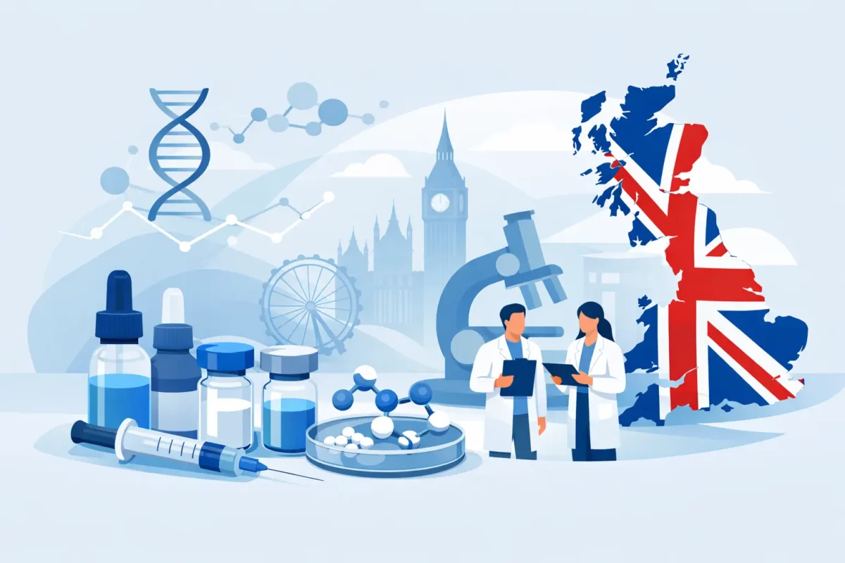 Research Peptides for Sale in the UK