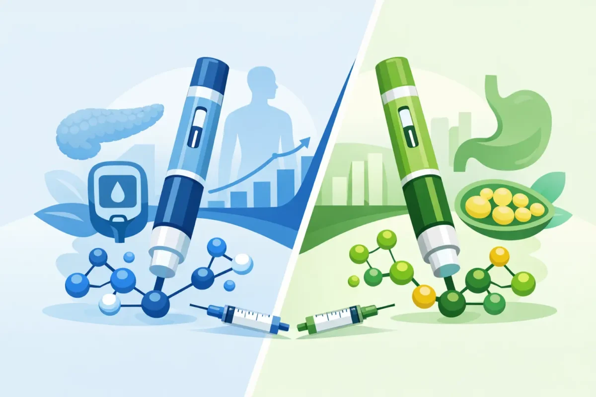 Tirzepatide vs Semaglutide Research